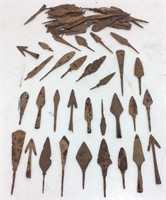 ANCIENT BRONZE AGE SPEAR TIPS COLLECTION