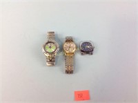 Vintage men's wrist watches including Timex (x3)