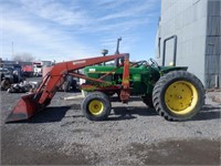 1967 John Deere 4020 2WD Tractor w/ Loader