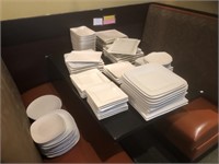 Lot of squared plates