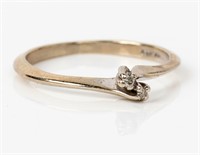 Jewelry 10kt White Gold Diamond Ring