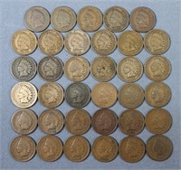 (35) Indian Head Cents incl. 1859