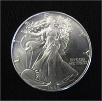 1986 Silver Eagle - 1oz Silver Dollar