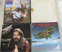 4 Vinyl Records - McCartney, Nazareth, Seger