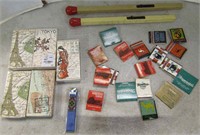 Collectible Matches & Lg Lighters