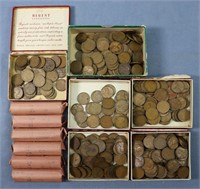 Unsorted Wheat Cents 1909-1939