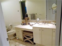 Complete Bathroom With Accessories (Hers - Master)