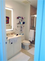 Complete Bathroom With Accessories