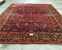 Large Oriental Rug 14'2" x 10'2" Good Shape