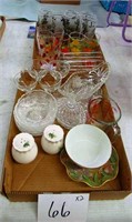 Glasses, Shakers, Dishes, Measure Cup