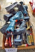 Power Tools w/Charger, Hunting Knife
