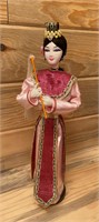 Beautiful Asian 15" Figurine Doll