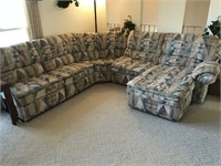 4 Piece Sectional Couch w/ Lounger