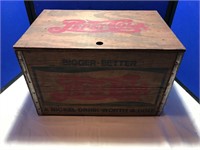 Reproduction Wooden Pepsi-Cola Drink Crate