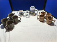Collection of Mugs, Coffee Cups & More