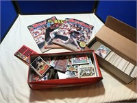 1982 & Two 1983 Sticker Albums & 2 Boxes of Cards