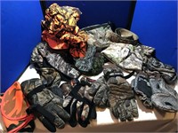 Selection Of Hunting Gloves, Hats & More