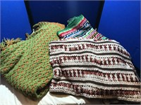 3 Crochet  Afghan's