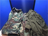 Wool & Camouflage Army Field Jackets & Over Shirts