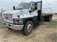 2007 GMC FLATBED DIESEL ENGINE (RUNNING)