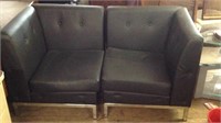 Like new 59 inch split loveseat or two chairs