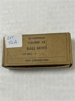 Olin Corp. 50 rounds .45 ball m1911.