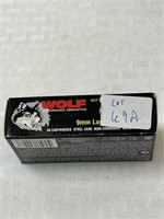 Wolf performance ammunition 9mm 50 rounds 115 gr.