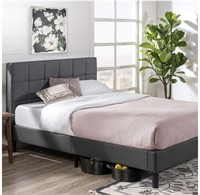 ZINUS Full Size Lottie Upholstered Bed Frame