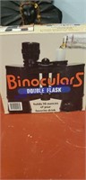 Double flask binoculars