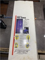 FISHER P rinse spring style single deck dual used