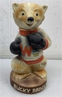 * Wisconsin Badgers Decanter  Empty