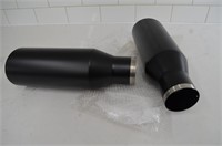 Stainless Steel Exhaust Tip Black Powder Coated
