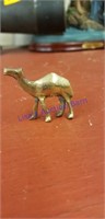 Small brass camel