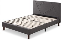 Zinus Judy Upholstered Platform Bed Frame QUEEN