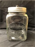 Vintage Glass Countertop Canister