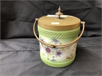 Early 20th Century English Porcelain Canister