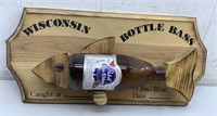 1970's Pabst Wisconsin " Bottle Bass" wall
