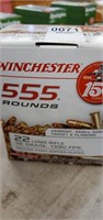 Winchester 555 rounds 22 long rifle 36gr hollow