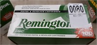 Remington 100 rounds 357 magnum 125gr sjhp