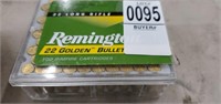 Remington 100 cartridges 22 long rifle