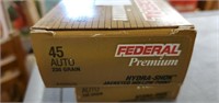 Federal 45 auto 230 grain 50 cartridges