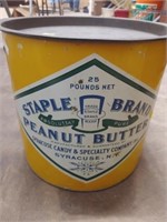 25lb Peanut Butter Tin