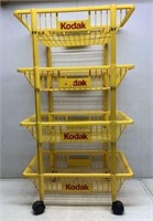 *LPO* Kodak Four Tier Rolling Cart