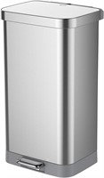 Glad Stainless Steel Step Trash Can