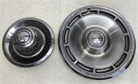 (2) Chevy Hubcaps