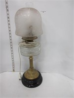 OIL LAMP CONVERTED TO BULB