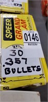 30 .357 bullets