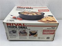 Rival Crock Grill electric  Smokeless indoor Like