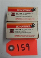 2 BOXES WINCHESTER WILDCAT 22HIGH VELOCITY RIMFIRE