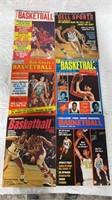 Vintage College basketball magazines